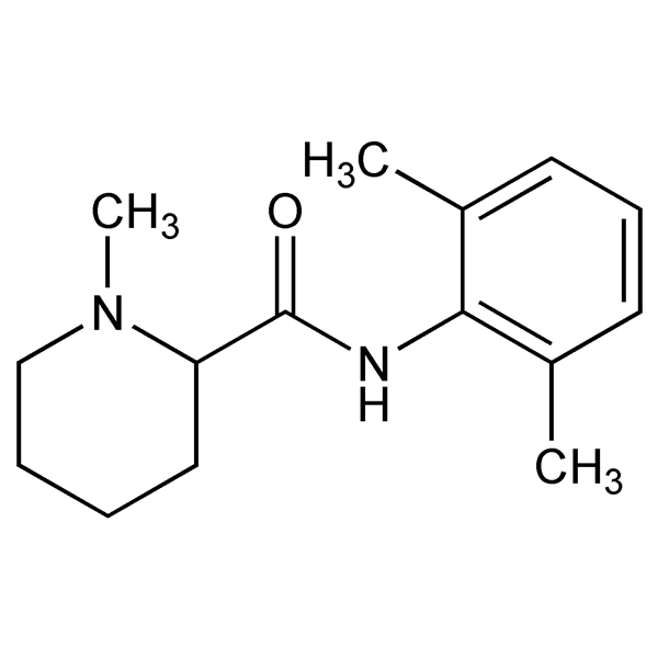 Graphical representation of Mepivacaine