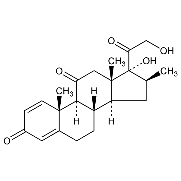 Graphical representation of Meprednisone