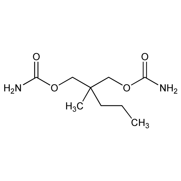 Graphical representation of Meprobamate