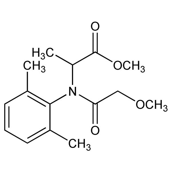 Graphical representation of Metalaxyl