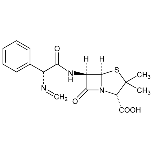 Graphical representation of Metampicillin