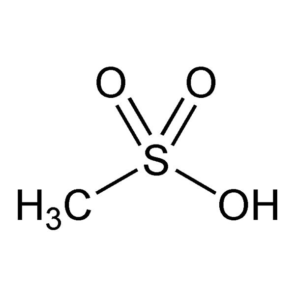 Graphical representation of Methanesulfonic Acid