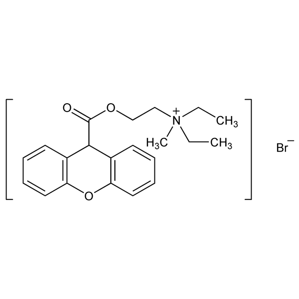 Graphical representation of Methantheline Bromide