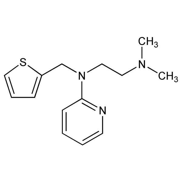 Graphical representation of Methapyrilene