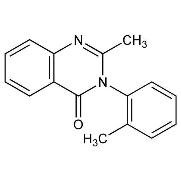 Graphical representation of Methaqualone