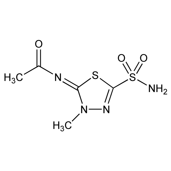 Graphical representation of Methazolamide