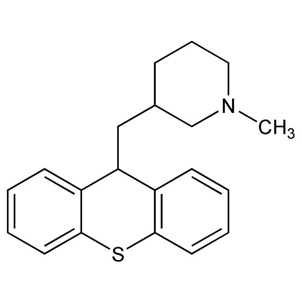 Graphical representation of Methixene