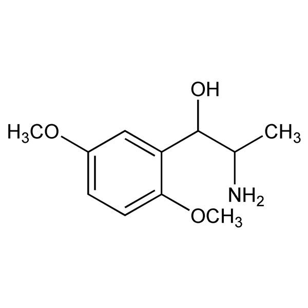 Graphical representation of Methoxamine