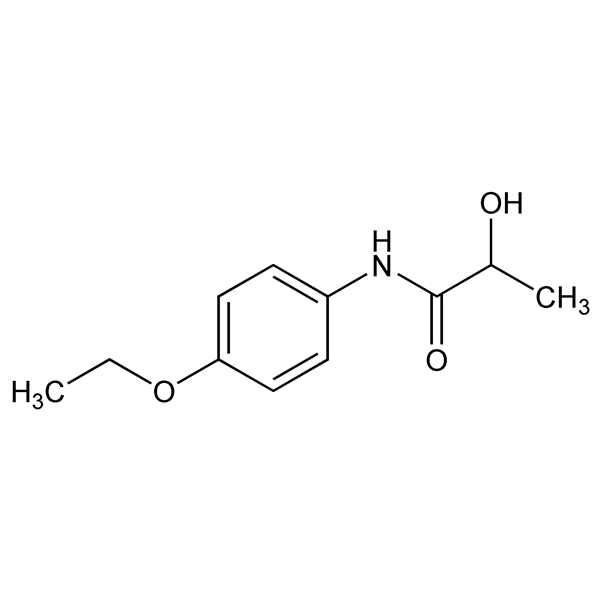 Graphical representation of p-Lactophenetide