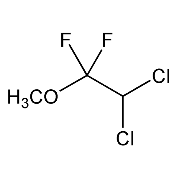 Graphical representation of Methoxyflurane