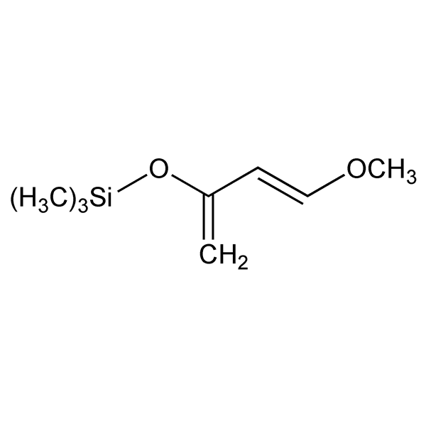 Graphical representation of 1-Methoxy-3-(trimethylsilyloxy)-1,3-butadiene