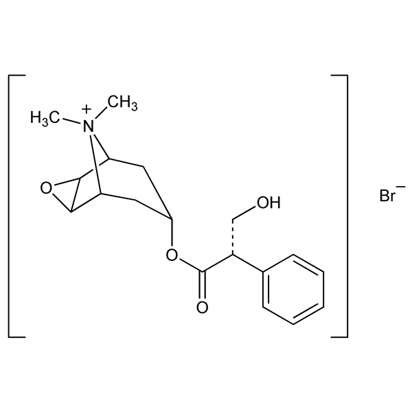 Graphical representation of Methscopolamine Bromide