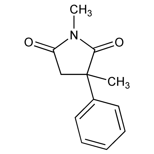 Graphical representation of Methsuximide