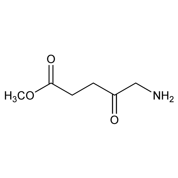 Graphical representation of Methyl Aminolevulinate