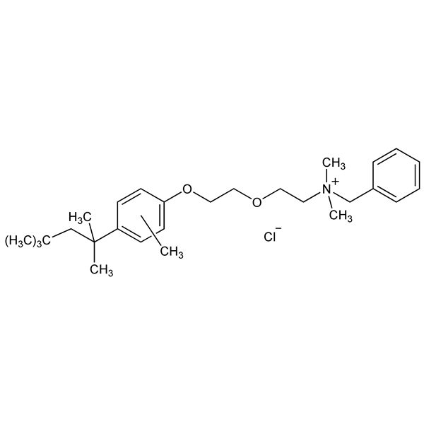 Graphical representation of Methylbenzethonium Chloride