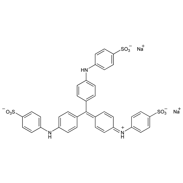 Graphical representation of Methyl Blue