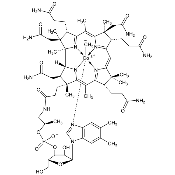 Graphical representation of Methylcobalamin