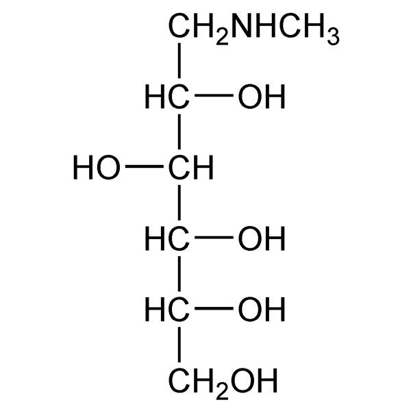 Graphical representation of N-Methylglucamine