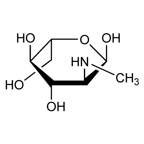 Graphical representation of N-Methyl-α-L-glucosamine