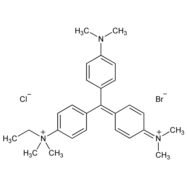 Graphical representation of Methyl Green