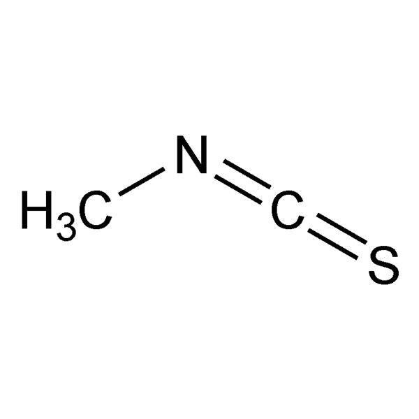 Graphical representation of Methyl Isothiocyanate