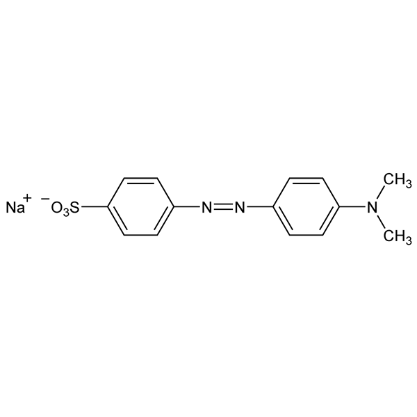 Graphical representation of Methyl Orange