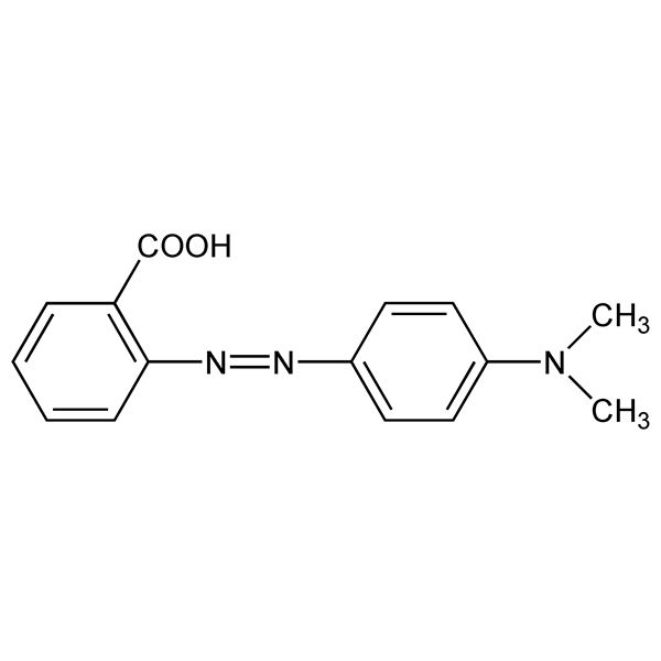 Graphical representation of Methyl Red