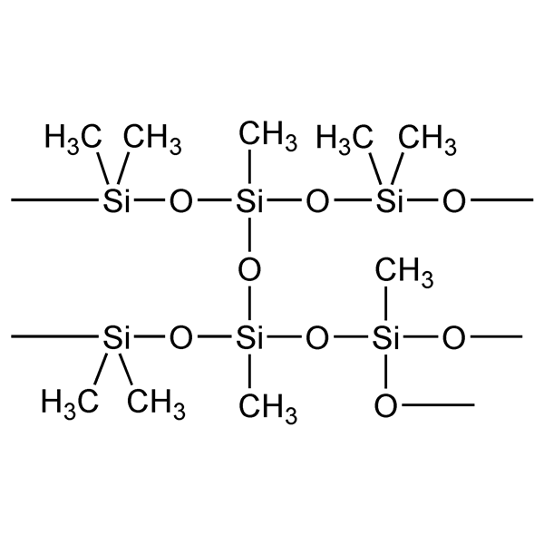 Graphical representation of Methyl Silicone Resins