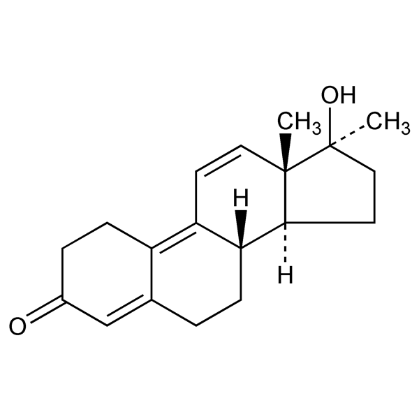 Graphical representation of Methyltrienolone