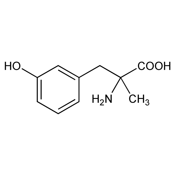 Graphical representation of α-Methyl-m-tyrosine