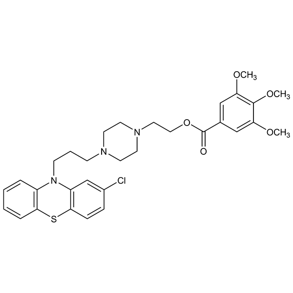 Graphical representation of Metofenazate