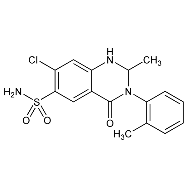 Graphical representation of Metolazone