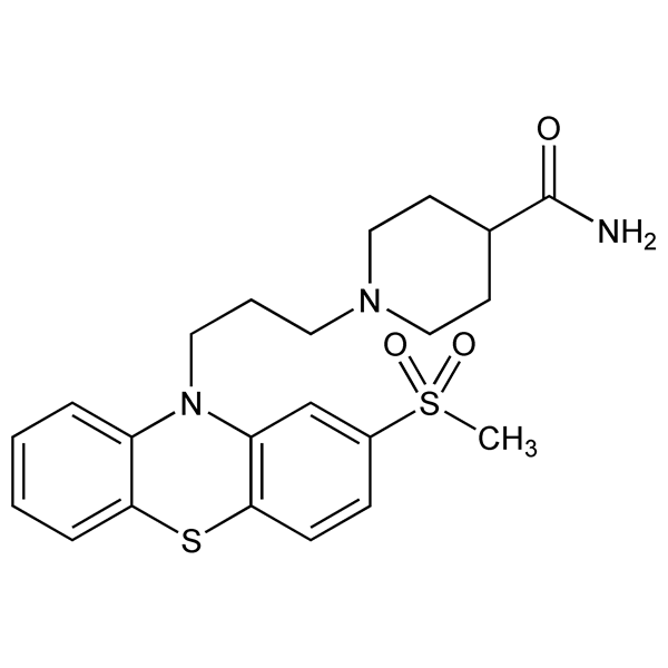 Graphical representation of Metopimazine