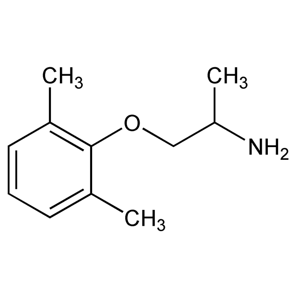 Graphical representation of Mexiletine