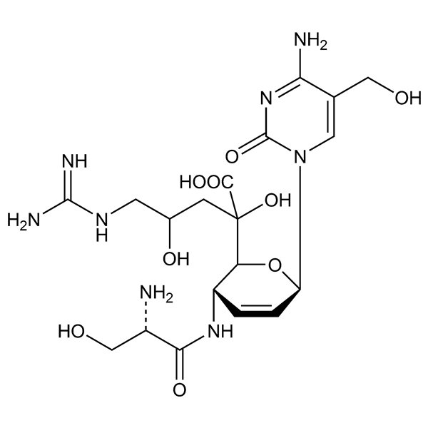 Graphical representation of Mildiomycin