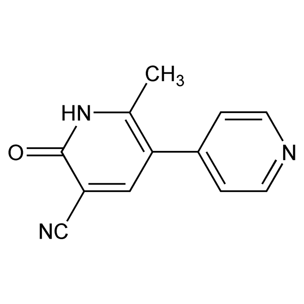 Graphical representation of Milrinone