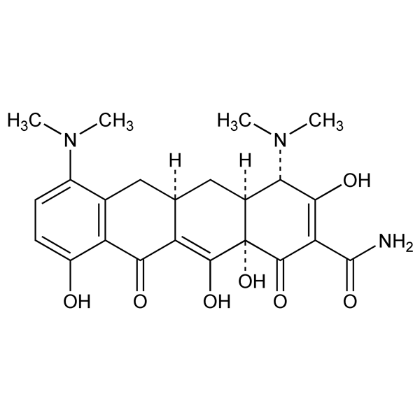 Graphical representation of Minocycline