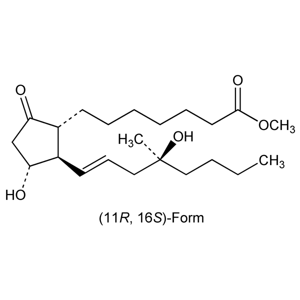 Graphical representation of Misoprostol