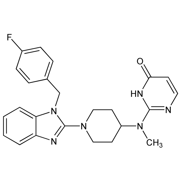 Graphical representation of Mizolastine