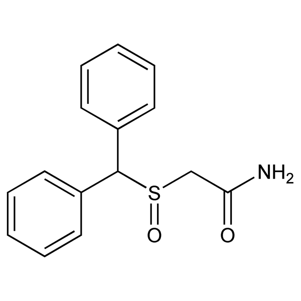 Graphical representation of Modafinil