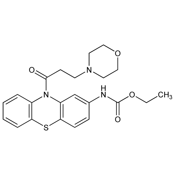 Graphical representation of Moricizine