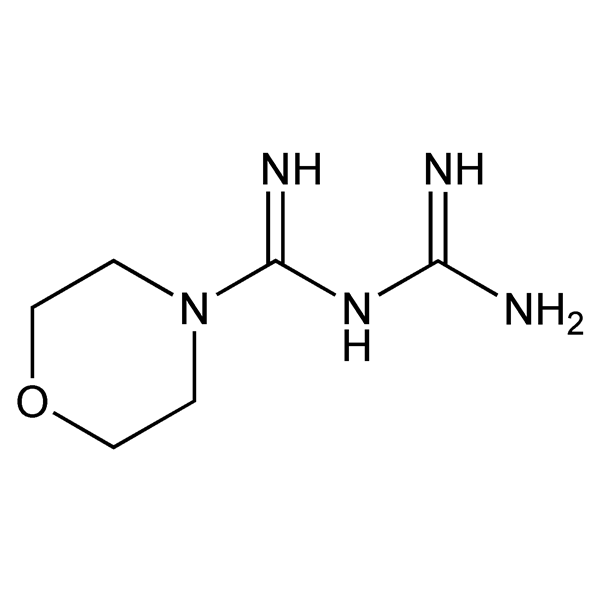 Graphical representation of Moroxydine