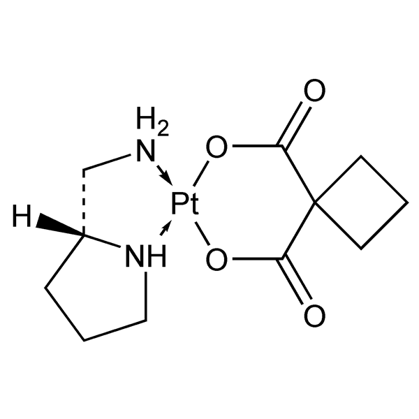 Graphical representation of Miboplatin