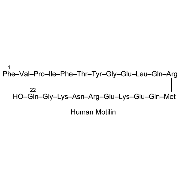 Graphical representation of Motilin