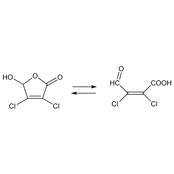 Graphical representation of Mucochloric Acid