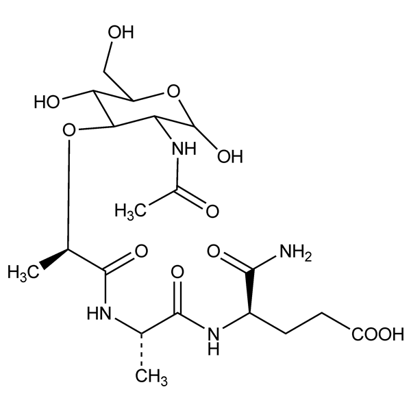 Graphical representation of Muramyl Dipeptide