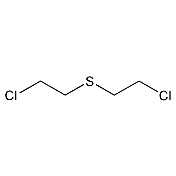 Graphical representation of Mustard Gas