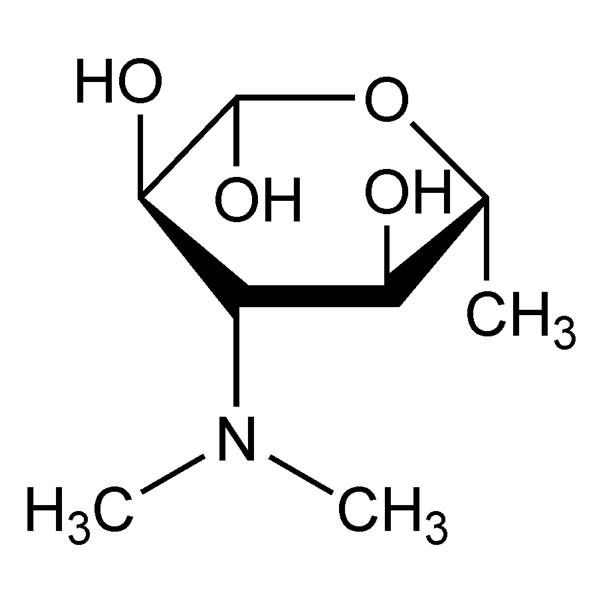 Graphical representation of Mycaminose