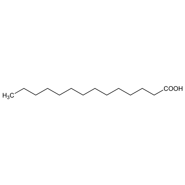 Graphical representation of Myristic Acid