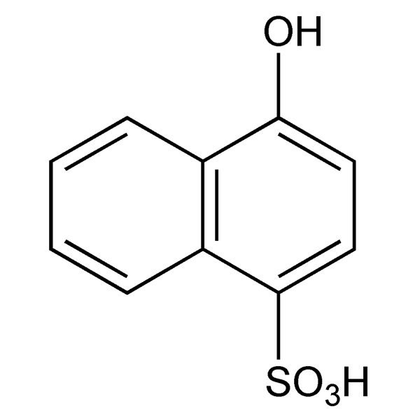 Graphical representation of 1-Naphthol-4-sulfonic Acid